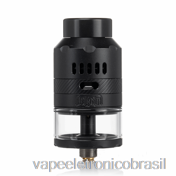 Vape Recarregável Hellvape Helheim 25mm Bf Rdta Preto